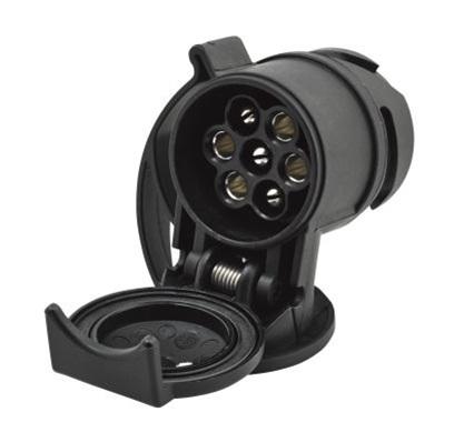 Adaptor priză auto HELLA 8JA 008 969-001, 16A, 12V, protecție IP54, lungime 57 mm